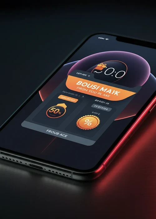 Interface de Lucky Block Casino affichant un grand bonus de bienvenue de 200% et des tours gratuits, avec des symboles de machines à sous et des pièces d'or flottantes.